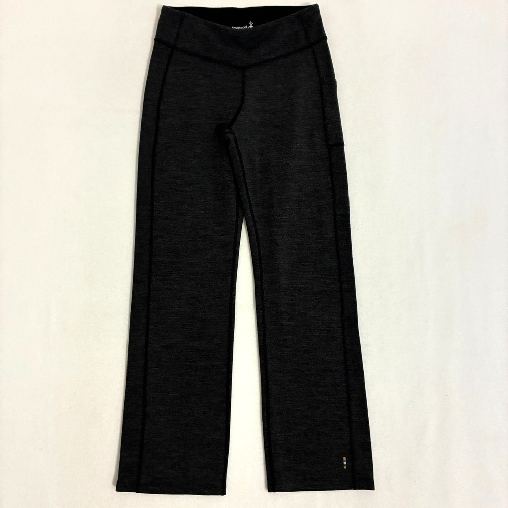 Smartwool Merino Sport Pants Womens Size S Gray Straight Leg Gorpcore Outdoor
